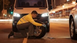 Mobile tire repair services
