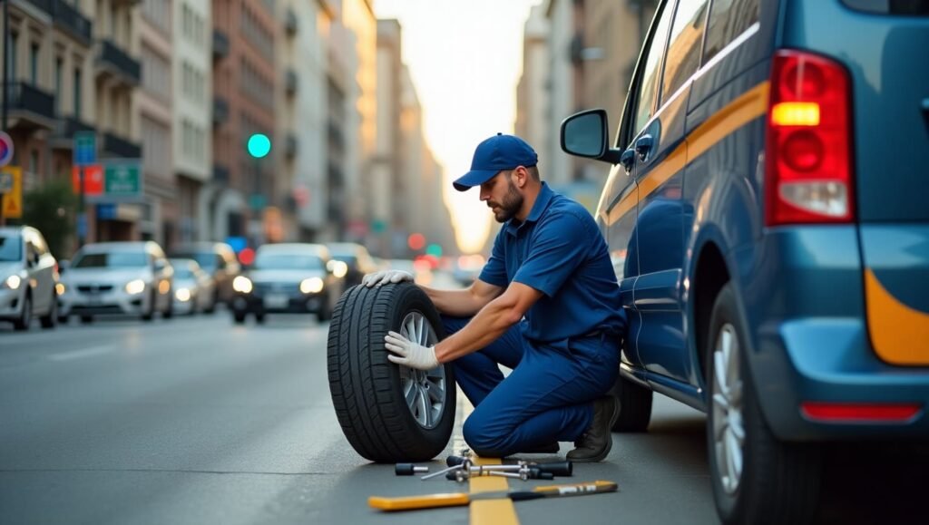 Mobile Tire Change Service