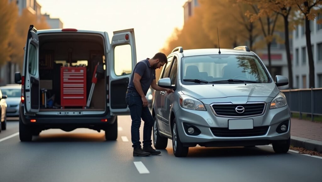 tire change service