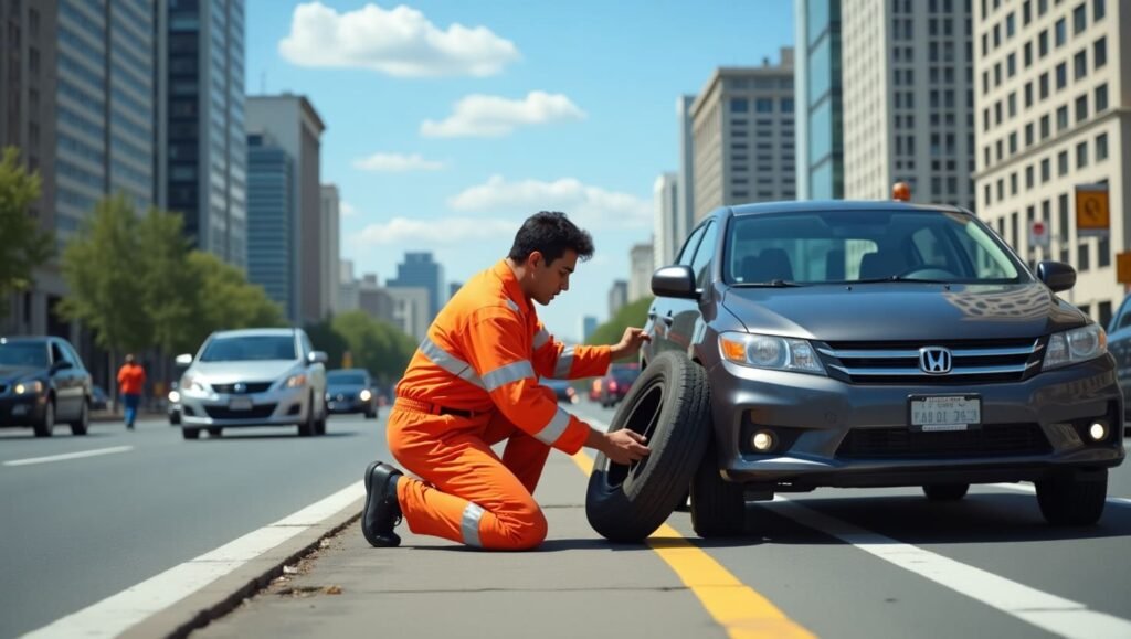 Mobile Tire Replacement