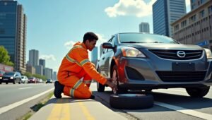 Mobile Tire Replacement